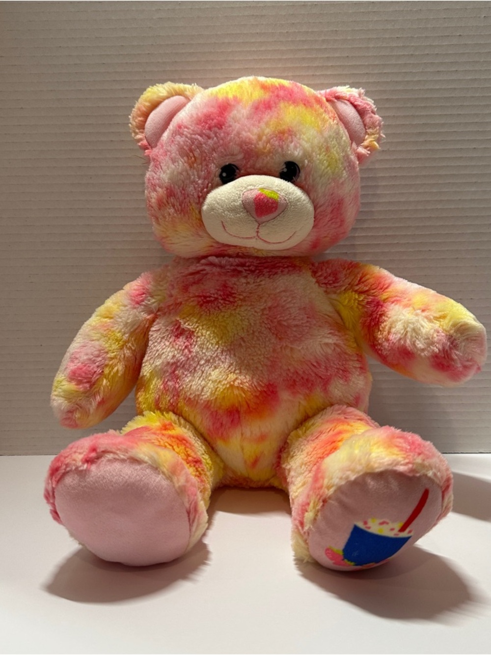 Build-A-Bear Dairy Queen Strawberry Cheesecake Blizzard Plush 16” Exclusive